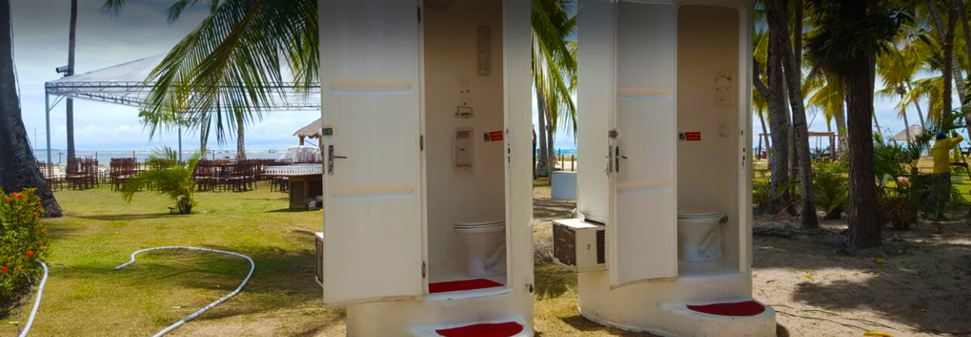 Banheiros de Luxo exclusivos para seu evento